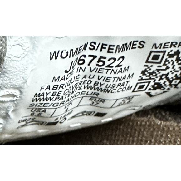 Merrell Agility Peak 4 Trail Beige Running Shoes Women's Size 6.5 Moonbeam EUC - Picture 10 of 10